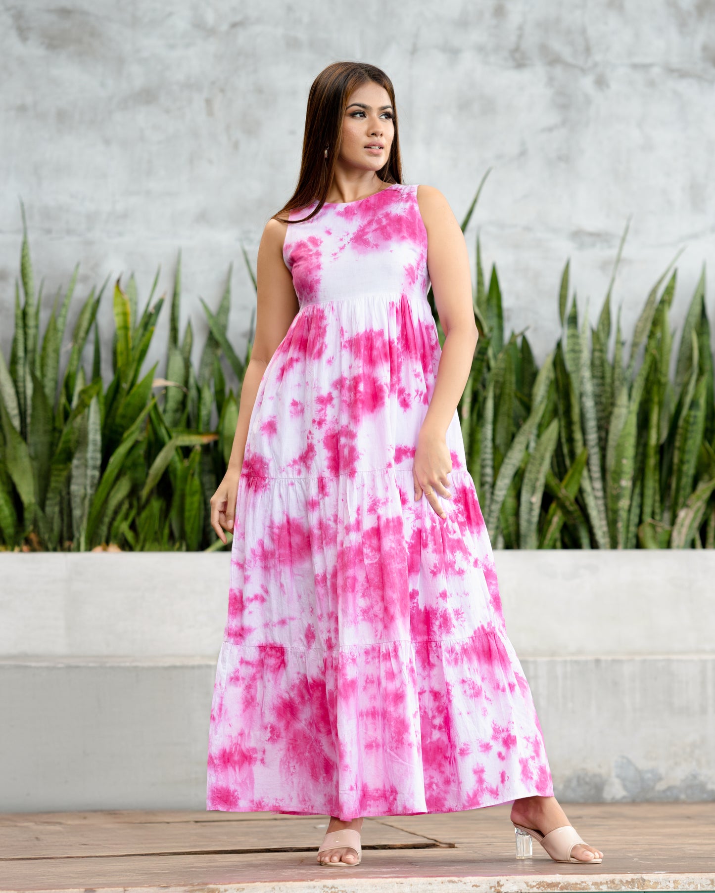 Tie-Dye Maxi Dress - Yarn & Darn