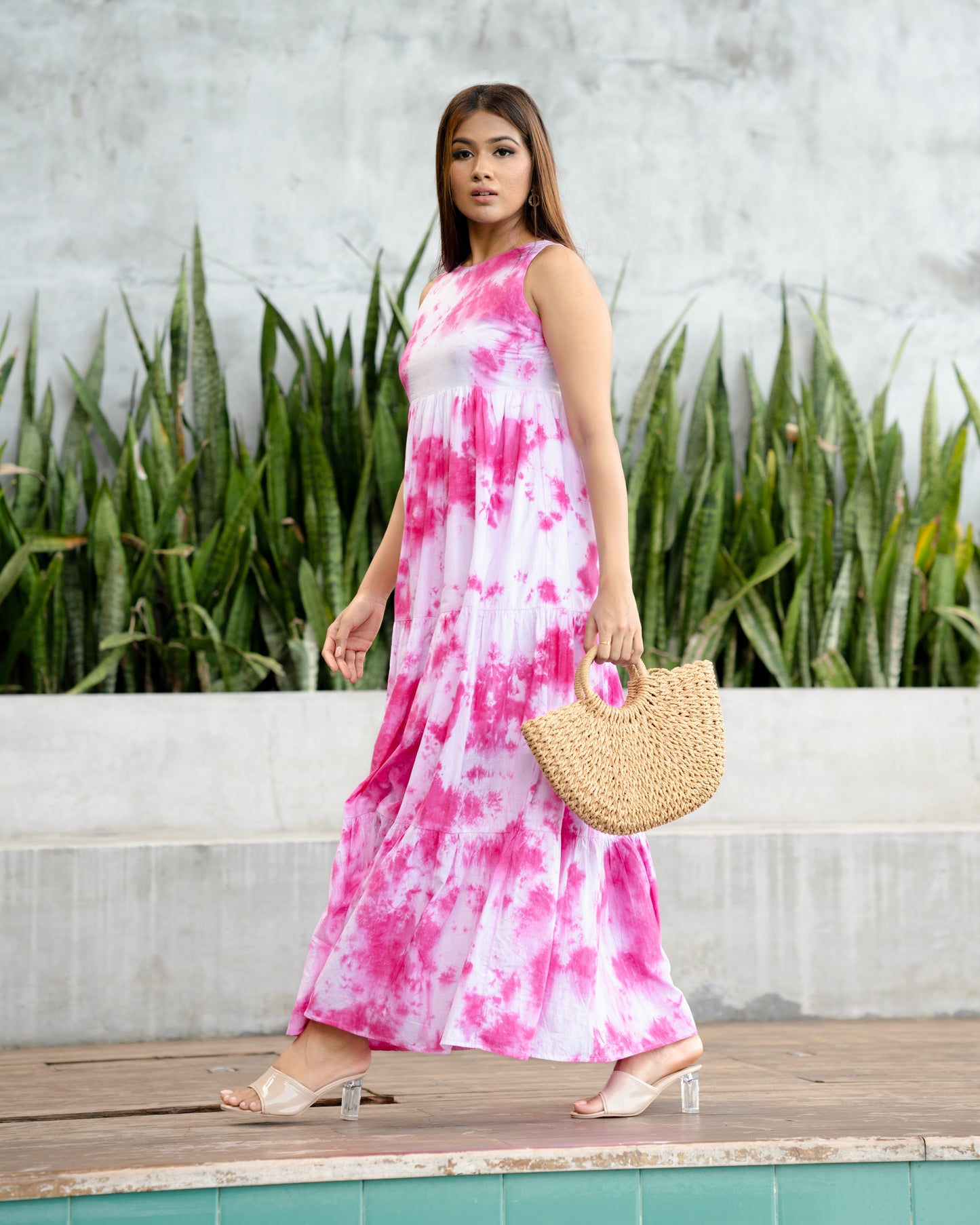 Tie-Dye Maxi Dress - Yarn & Darn