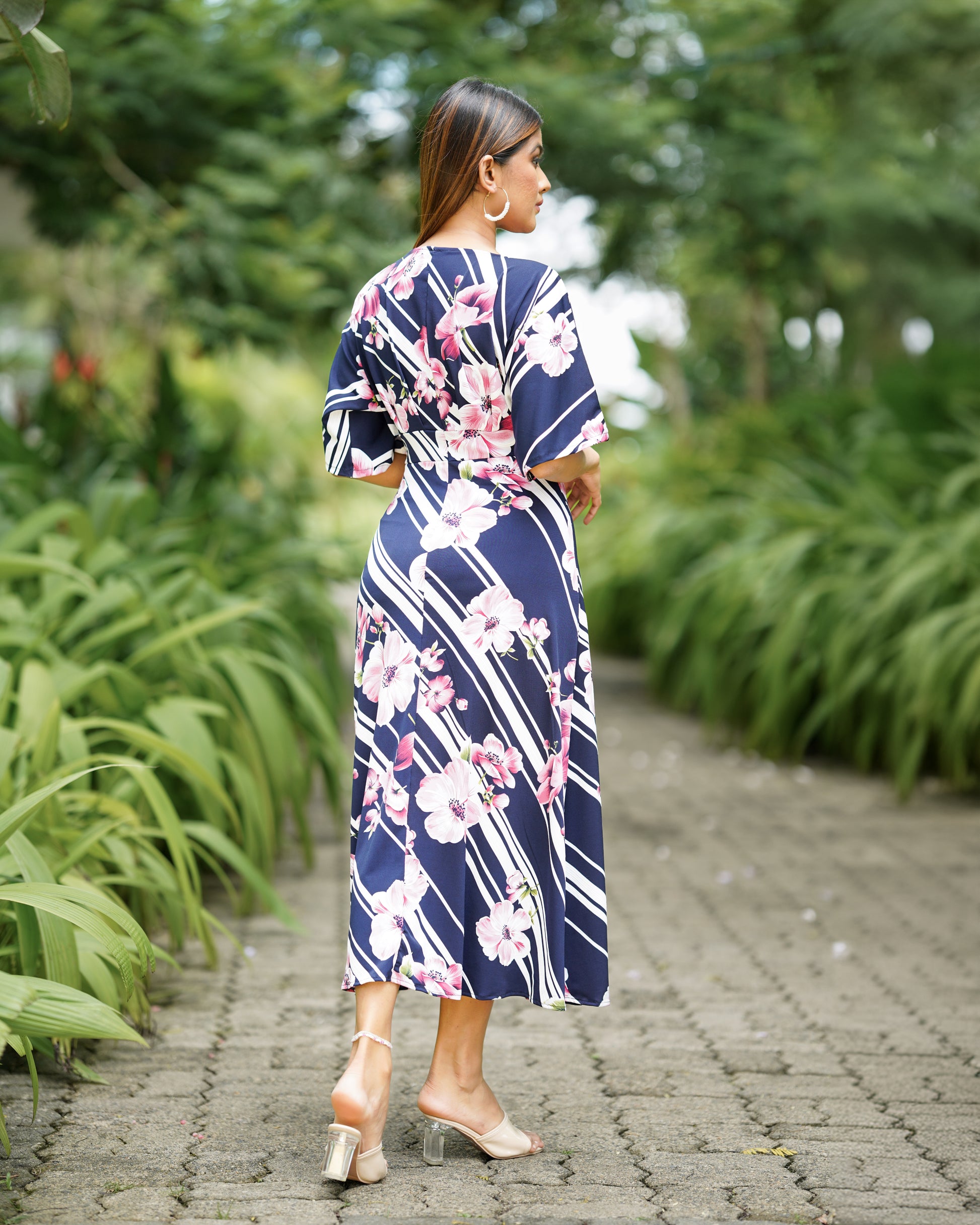 Long Floral Maxi Dress