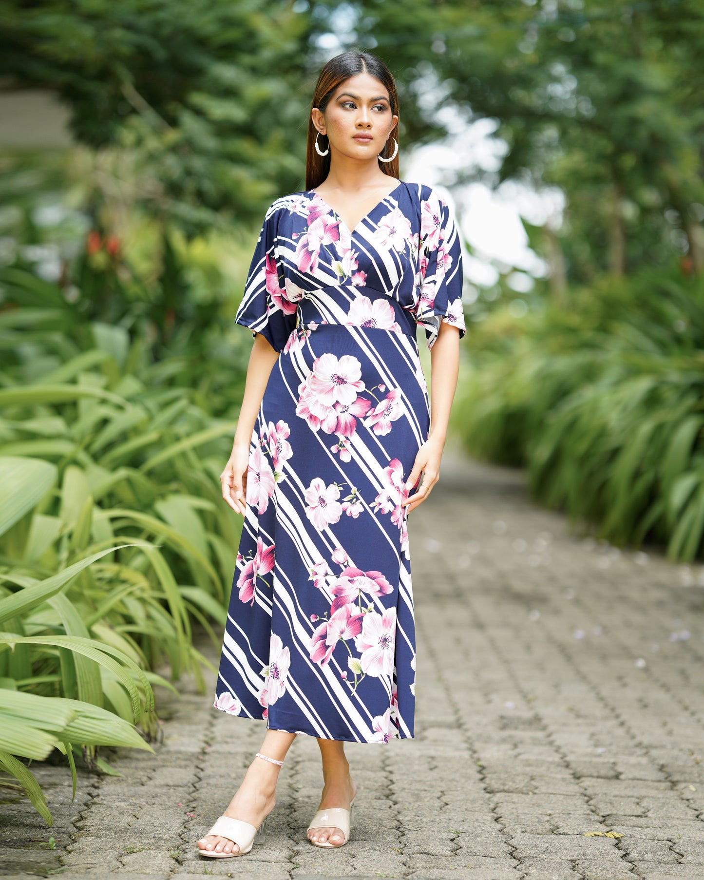 Long Floral Maxi Dress