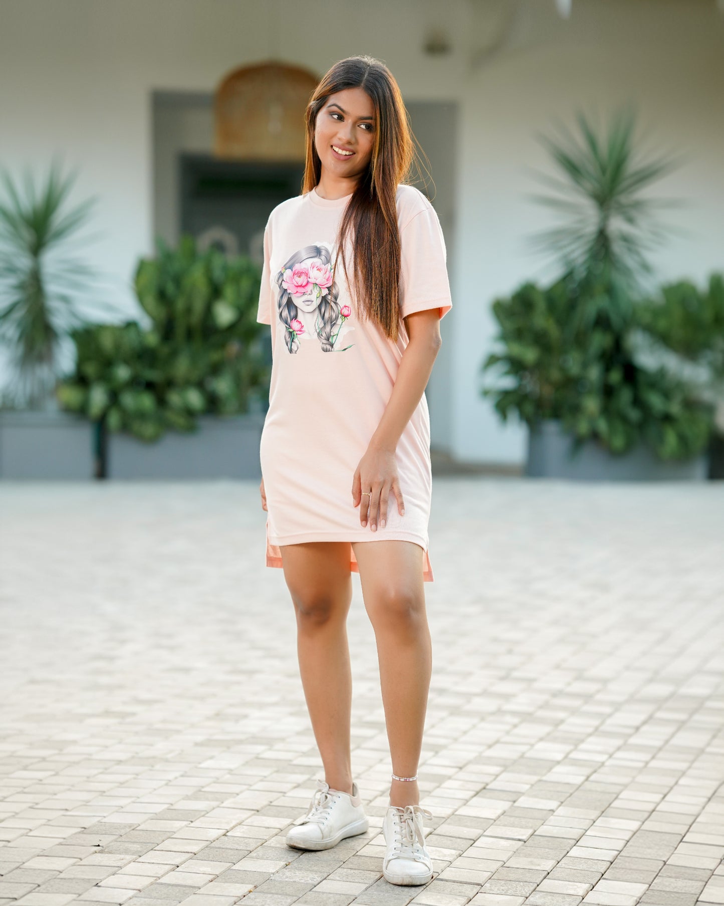 Printed T-shirt Dress